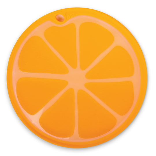 Citrus Slice Cutting & Serving Board - Orange banner